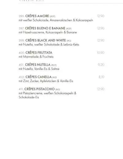 La Scarpetta Dessertkarte 2024 03 07