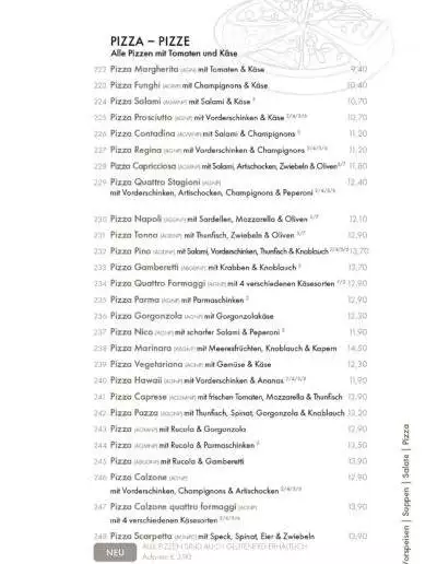 La Scarpetta Speisekarte 2024 03 07